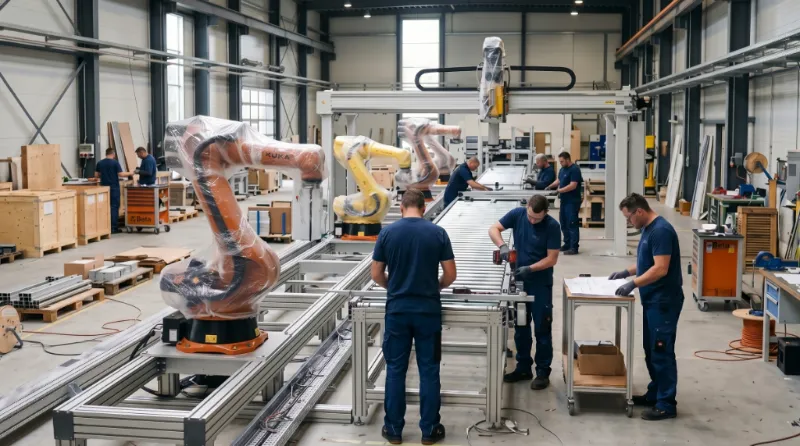 Automatisation industrielle dans un projet technique