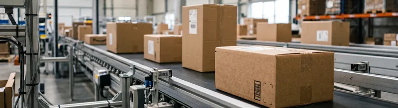 Système de convoyage dans un site de production