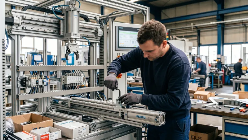 Montage et intégration de machines spéciales